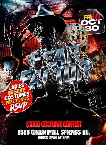 FEAR FACTOR COSTUME PARTY 🦍 👻
