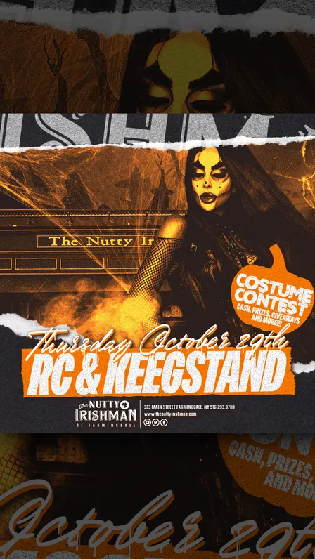 Halloweekend at The Nutty Irishman - Thursday, October 29th Speedpass
