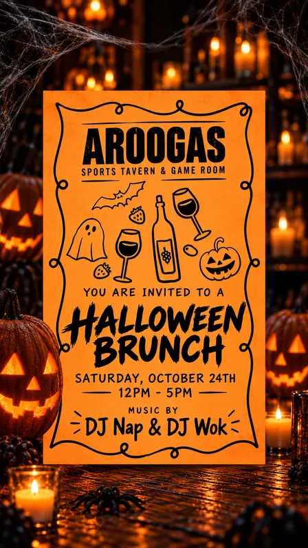 Aroogas Halloween Brunch