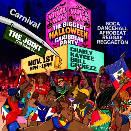 WINE N' WUK HALLOWEEN CARIBBEAN PARTY "CARNIVAL EDITION"