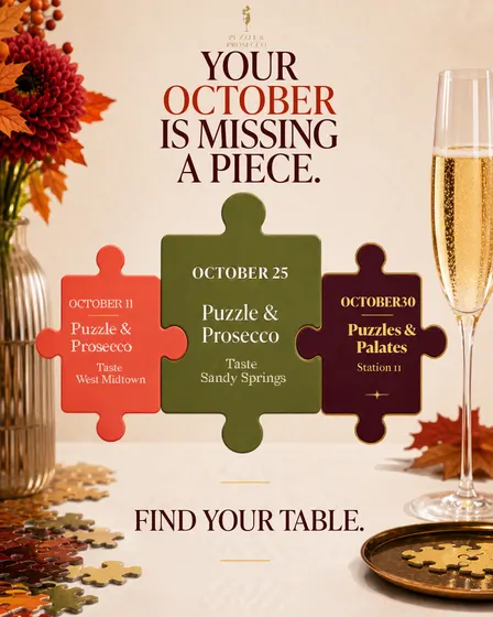 Puzzle & Prosecco ATLANTA