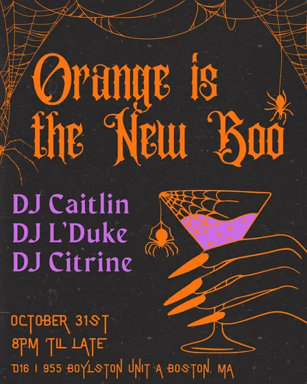 Orange is the New Boo: D16 Halloween Party