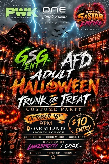 Adult Halloween Trunk Or Treat