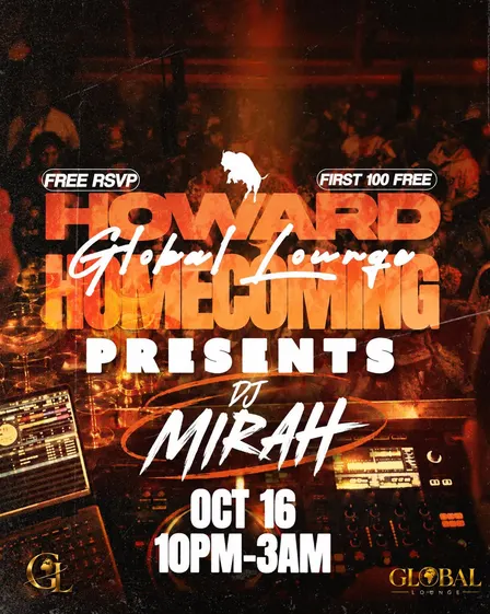 GLOBAL LOUNGE PRESENTS: HOWARD HOMECOMING