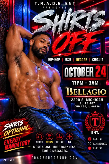 Shirts off event