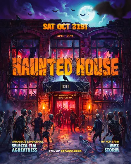 HAUNTED HOUSE (Halloween Day Party)