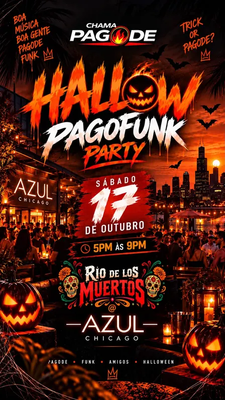 🎃🔥 HALLOWEEN DO CHAMA + DJ FERNANDO 🔥🎃