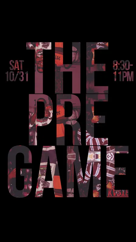 The Pre Game: Halloween Party