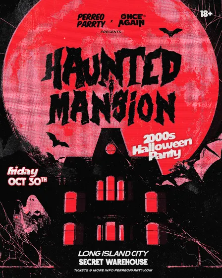 2000s Halloween Parrty: Haunted Mansion - Secret Warehouse NYC (18+)