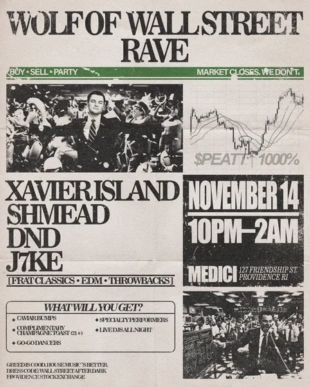 The Wolf of Wall Street Rave | Providence at Medici