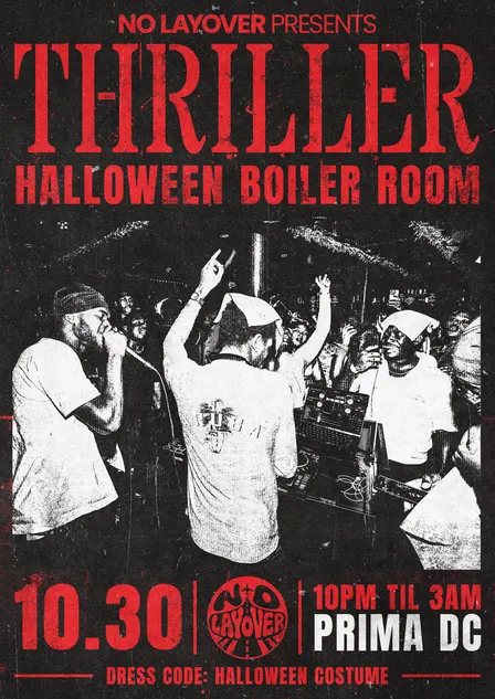 THRILLER HALLOWEEN BOILER ROOM