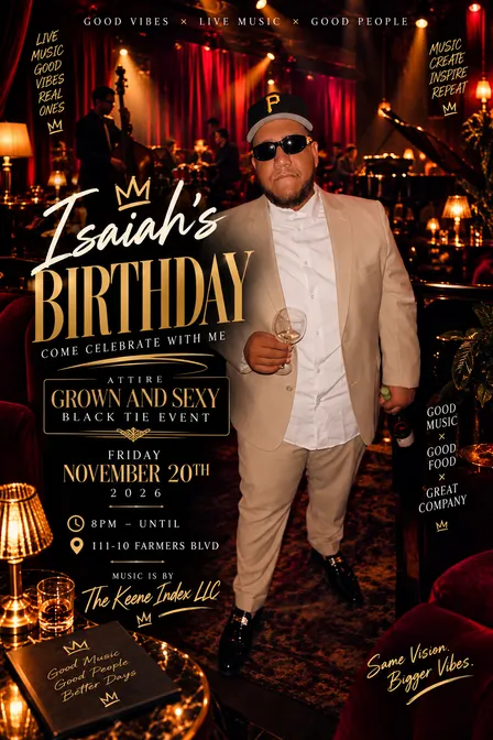 ISAIAH’S 29th BIRTHDAY