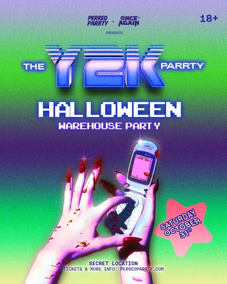 THE Y2K HALLOWEEN PARRTY - (DAY 2) Secret Warehouse NYC | 18+