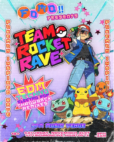 TEAM ROCKET RAVE - POKEMON RAVE
