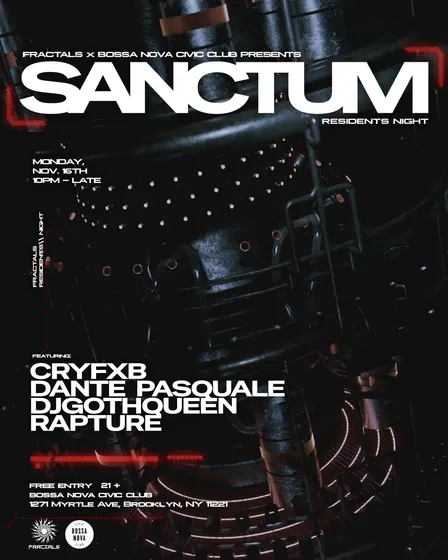 FRACTALS Presents: SANCTUM