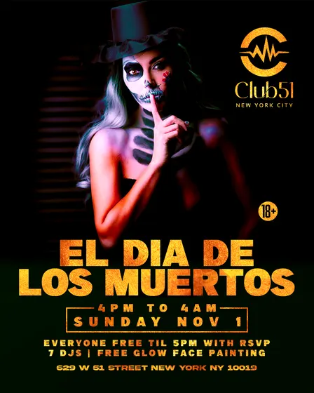 El Dia De Los Muertos Party | 18+