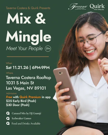 Quirk: Singles Mix & Mingle