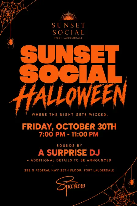 Sunset Social Halloween