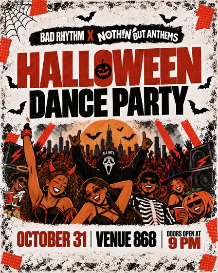 Bad Rhythm x Nothin But Anthems: Halloween Dance Party