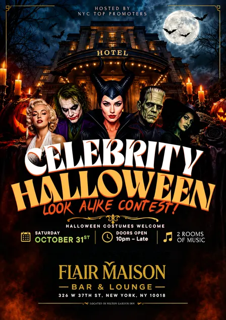 Halloween Celebrity Look Alike Contest
