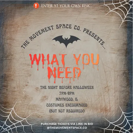 What You Need: A Spooky Movement Session 👻