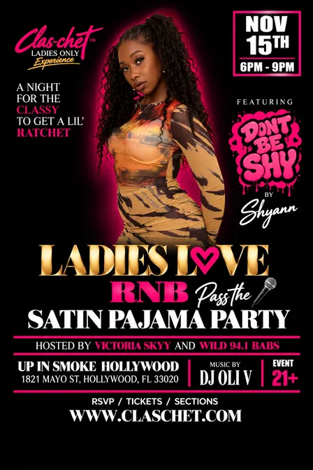 Ladies Only Satin Pajama Party