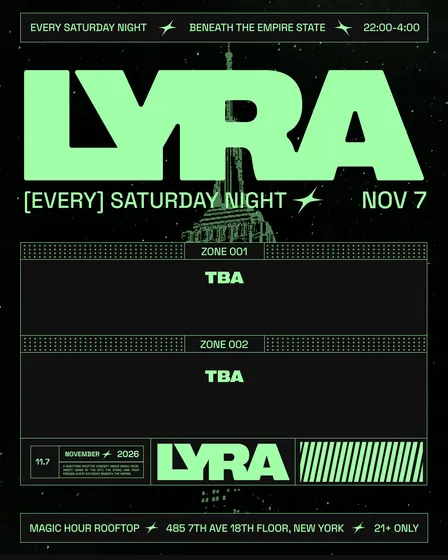 Lyra Rooftop Party 11.07.26