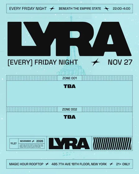 Lyra Rooftop Party 11.27.26