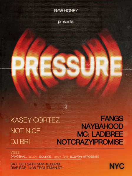 (NYC) Raw Honey: Pressure