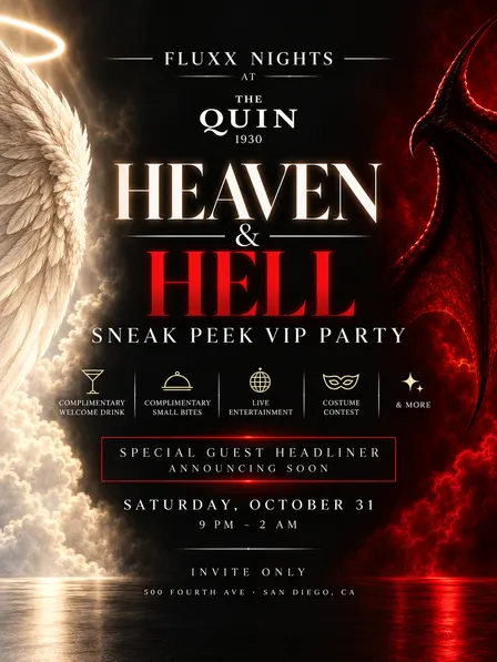 HEAVEN & HELL - Sneak Peek VIP Party