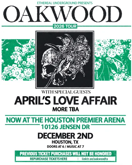 OAKWOOD - LIVE AT THE HOUSTON PREMIER ARENA (10126 JENSEN DR) 12.02.26