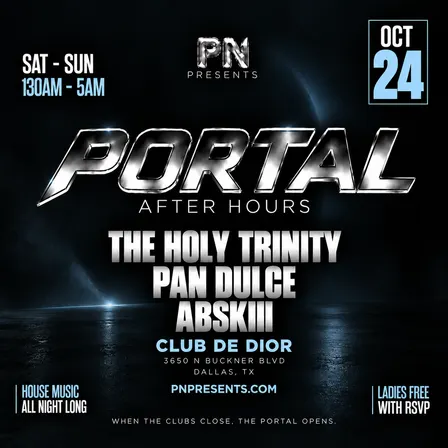 Portal - Saturday October 24th