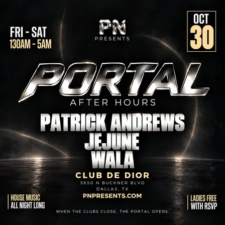 Portal - Friday October 30th