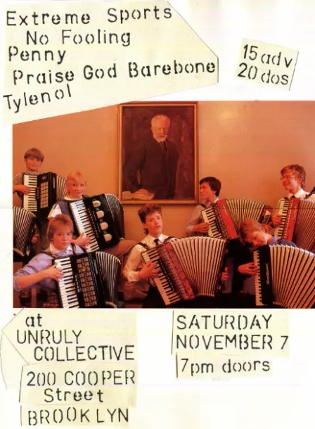 Extreme Sports · No Fooling · Penny · Praise God Barebone · Tylenol