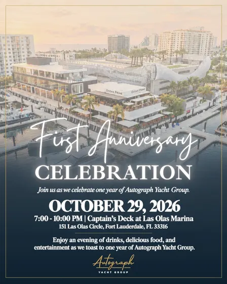 1 Year Anniversary Party | Autograph Yacht Group