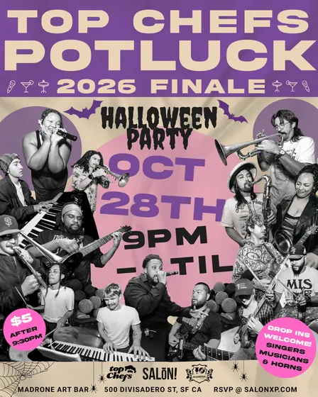 The “Top Chefs” Potluck: Halloween Party (Madrone Art Bar)