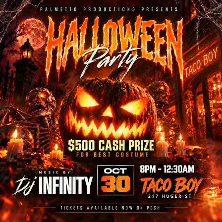 HALLOWEEN PARTY @ TACO BOY