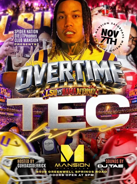 OVERTIME: TEC LIVE IN CONCERT🏈