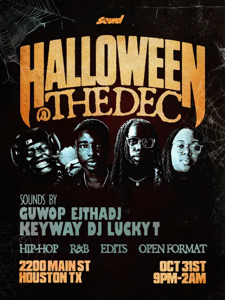SOUND ORIENTATION PRESENTS : HALLOWEEN AT THE DEC