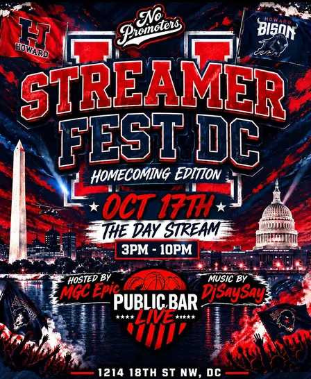 Streamer Fest DC Presents: The Day Stream