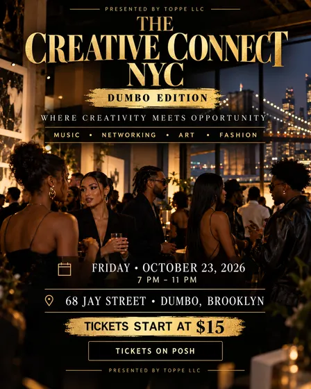 ✨ THE CREATIVE CONNECT NYC | DUMBO EDITION ✨