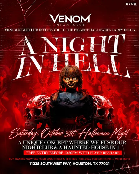 VENOM NIGHTCLUB: A Night In Hell