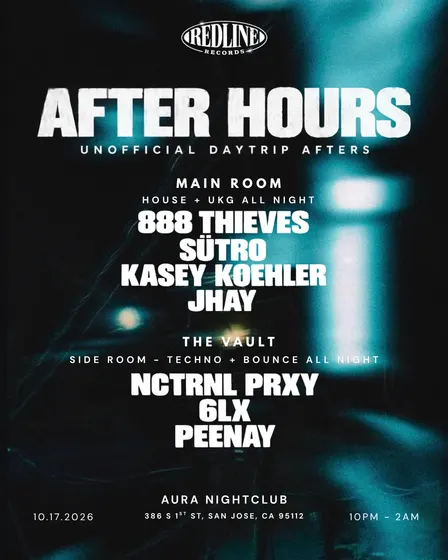 AFTER HOURS - UNOFFICIAL DAYTRIP AFTERS