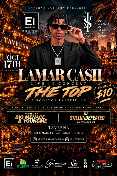 Lamar Cash live @ The Top