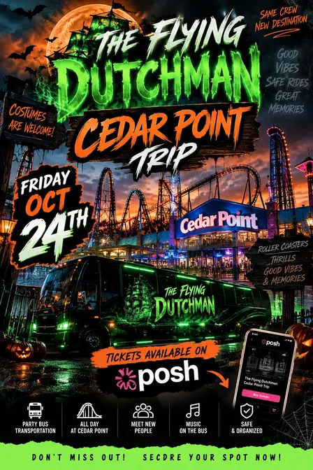 The Flying Dutchman Halloween Bus