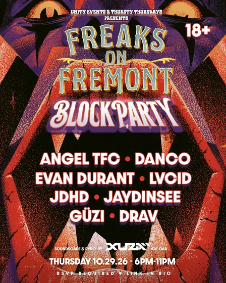 FREAKS ON FREMONT BLOCK PARTY 2026 🎃