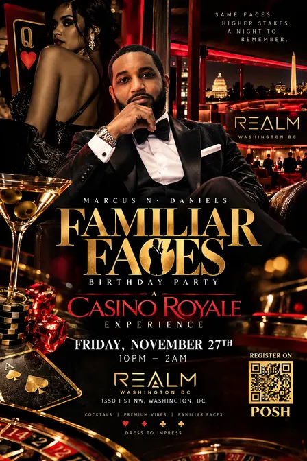 Familiar Faces Marcus Daniels 39th Birthday Party