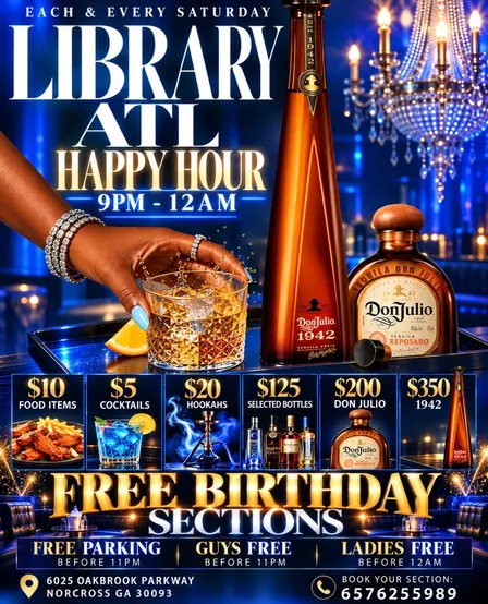 Happy Hour Saturday's