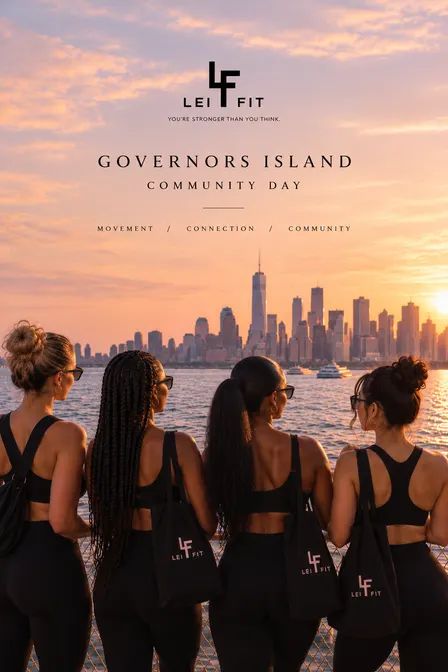 LeiFit Takes Over Governors Island