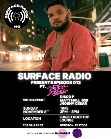 Surface Radio Ep.012: Texas Made Live Guest Mix
